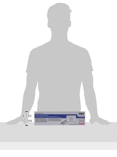 Oki Okidata 44250710 44250710 Toner, 1500 Page Yield, Magenta
