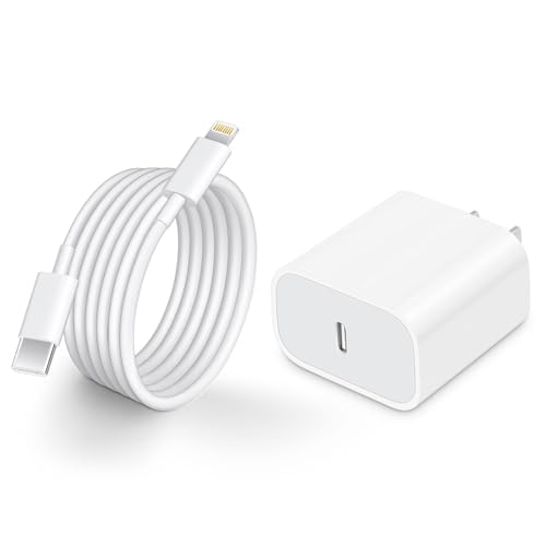 I Phone Charger Fast Charging, 4 Pack 20W Fast Charger I Phone Cube With 6 Ft Usb C Charger Cord, Phone 14 13 Fast Charging Comp