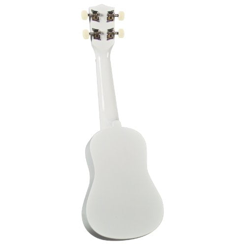Diamond Head Du 109 Rainbow Soprano Ukulele   White