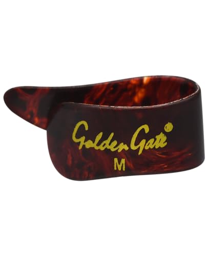 Golden Gate Gp 3T 4Pk Thumb Picks   Tortoise   Medium   4 Pack