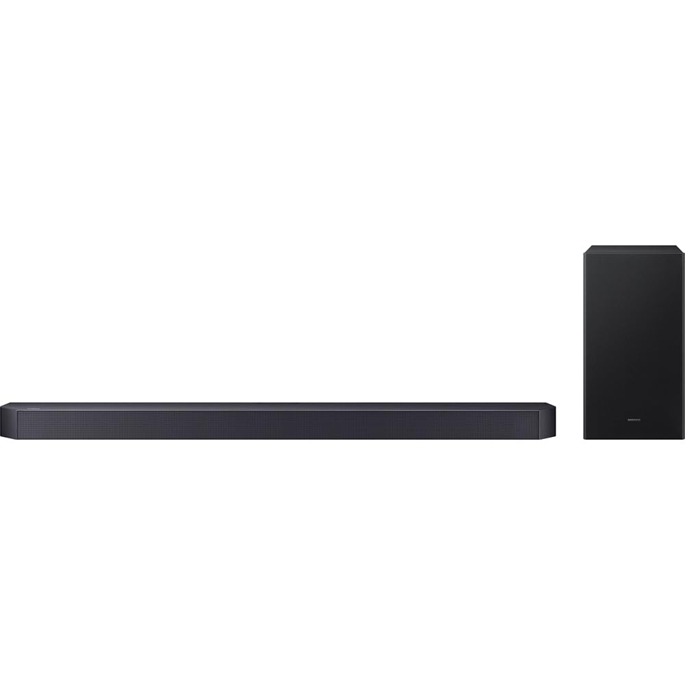 Samsung Hw-Q600F 3.1.2Ch Soundbar And Subwoofer (2025) Q-Symphony Bundle With Swa-9250S Wireless Rear Speaker Kit, Tech Smart Us