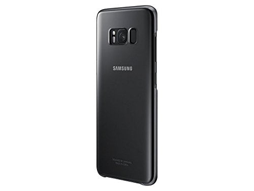 Samsung Galaxy S8 Clear Protective Cover, Black