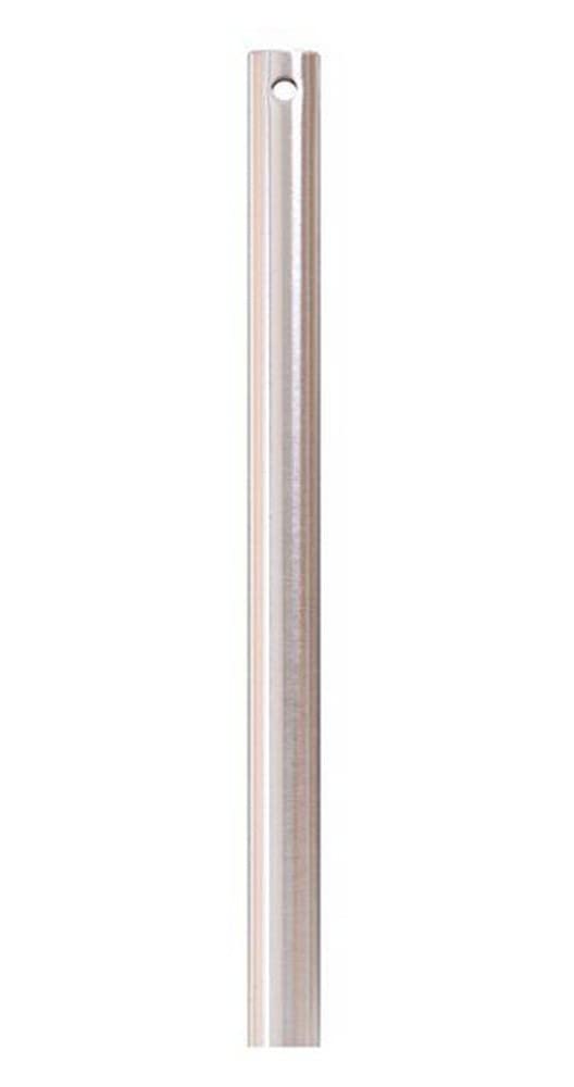 Monte Carlo DR48BS Indoor / Outdoor Ceiling Fan Downrod 48-Inch, Brushed Steel