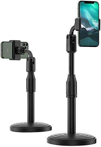 Sounce Phone Tabletop Stand Height Angle Adjustable Stand, Phone Holder for Desk Compatible with OnePlus Redmi Samsung Mi Oppo V
