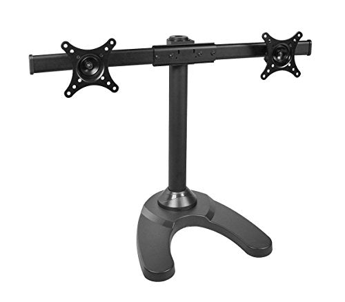 Siig Accessory Ce Mt1712 S2 Side By Side Dual Monitor Desk Stand 13Inch To 27Inch Retail,Black