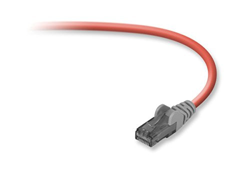 Belkin 3 Cat6 Crossover Rj 45M Cable, Red (A3X189 03 Red S)
