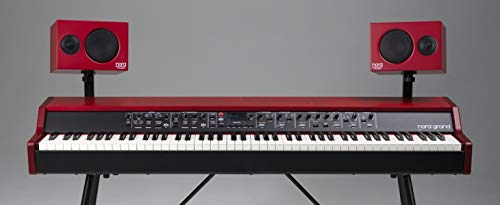 Nord Piano Monitor V2 Active Stereo Speakers (Price Is Per Pair), Red
