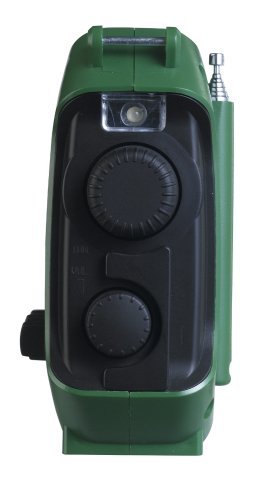 Kaito Ka500Grn 5 Way Powered Emergency Am/Fm/Sw Weather Alert Radio, Green