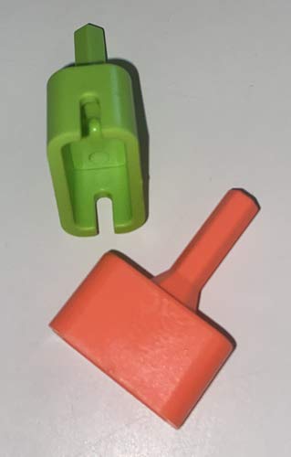 Ducks Deluxe Twin Power String Winder For Guitars & Basses   Abs Plastic   Fits 1/4 '' Hex Screwdriver