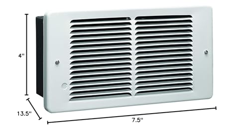 King Paw2422 W Paw Pic A Watt Electric Wall Heater, 2250W / 240V, White