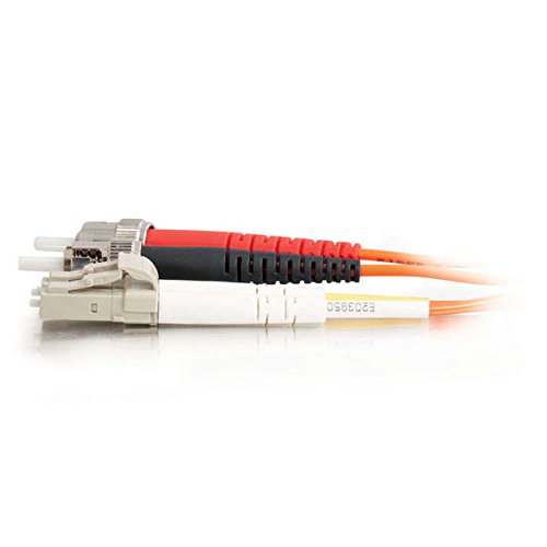 C2Gcables To Go 14585 Lcst Duplex 50125 Multimode Fiber Patch Cable (15 Meters Orange)