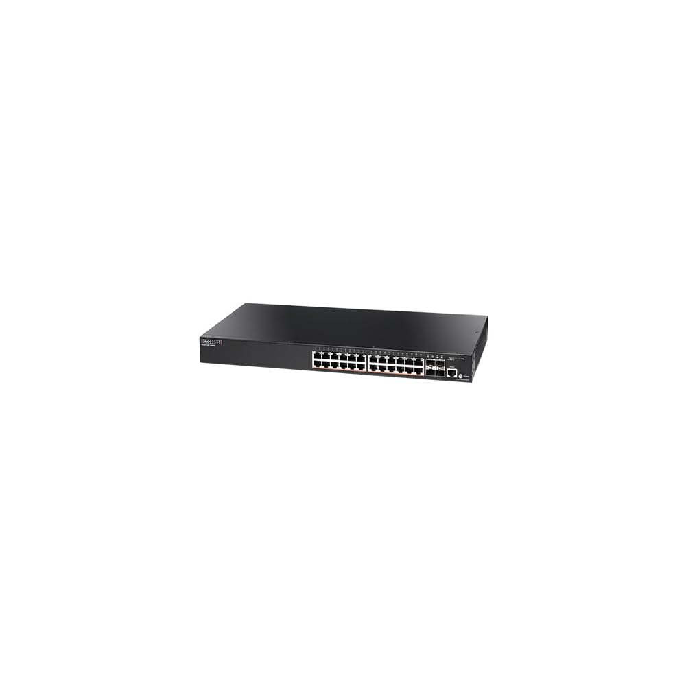 Edgecore Switch ECS210028PP 24PT GE PoE 4PT Gigabit SFP 370W Brown Box
