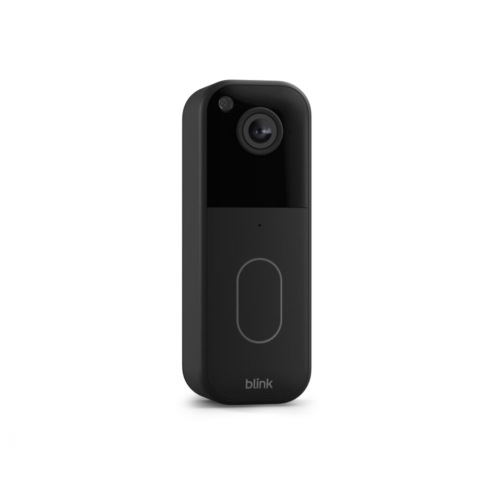 Blink Video Doorbell (newest model) - Head-to-toe HD view, two-year battery life, and simple setup. Required Sync Module not inc
