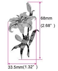 Inlaystickers Sticker/Decal (H 123Ly)