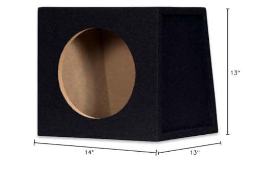 Goldwood Tr10S 10'' Single Sealed Truck Box Speaker Cabinet