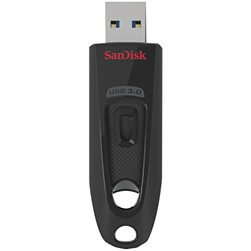 Sandisk Ultra Usb Flash Drive, 64 Gb, Black (Sdcz48 064G A46)