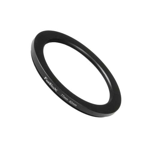 Fotodiox Metal Step Down Ring, Anodized Black Metal 72mm-62mm, 72-62 mm