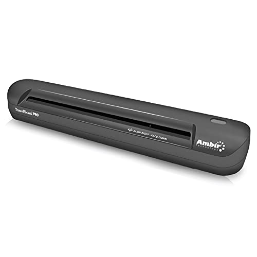 Ambir Travelscan Pro 600 (Ps600 As) Simplex Document Scanner And Card Scanner