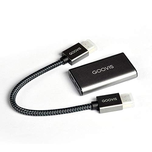 Goovis Hdmi To Type C Adapter Young Head Mounted Display, Hd 4K Converter, Usb C Portable Video Adapter Black