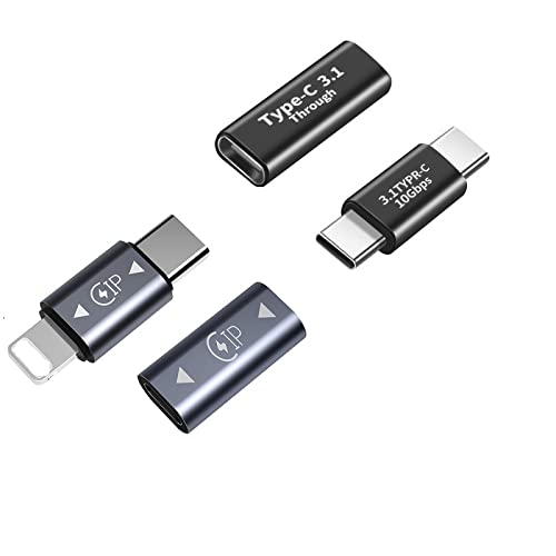 Haoquoou Usb C Adapter (4 Pcs), Supports Charging And Data Transfer Expansion, The Rate Is Up To 10Gbps, Compatible With Type C