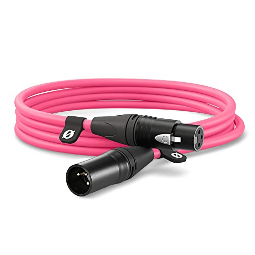 Rde Xlr 3 Premium Xlr Cable (3M, Pink)