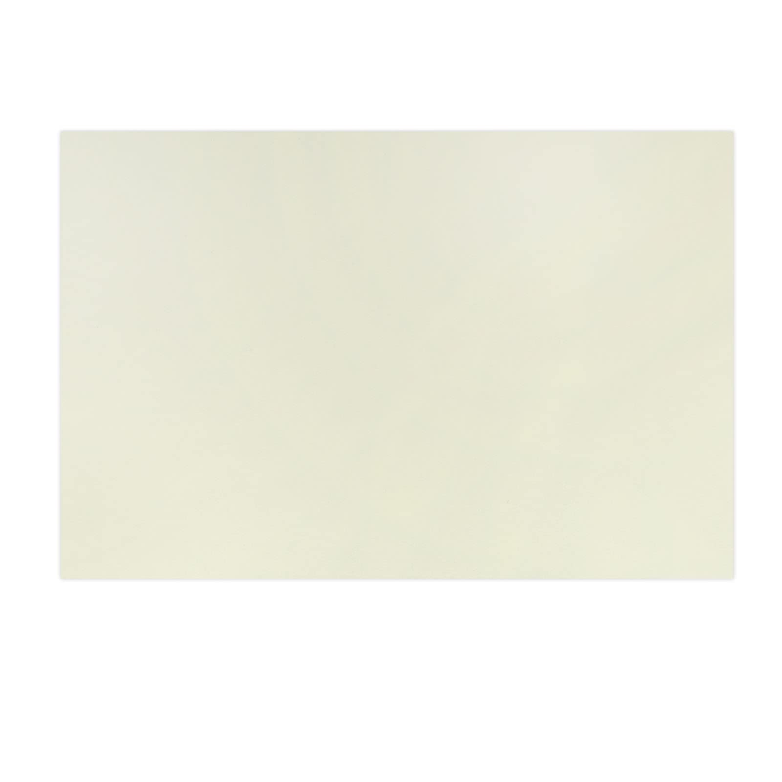 Mr.Power 11.6 X 17 Inch Diy Blank Guitar Bass Pickguard Material Scratch Plate Sheet Backplate For Strat Tele Fender Guitar Jazz P Bass Custom (3Ply Cream)