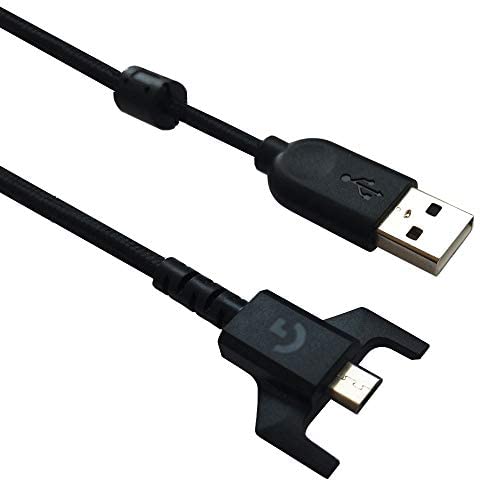 Huyun Usb Charging Cable Replacement For Logitech G403 G900 G903 G703 G Pro G Pro X Superlight Wireless Gaming Mouse