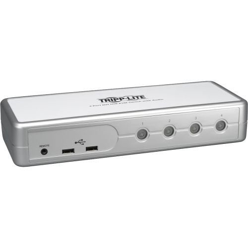 4 Port Comp DVI USB KVM Swtch