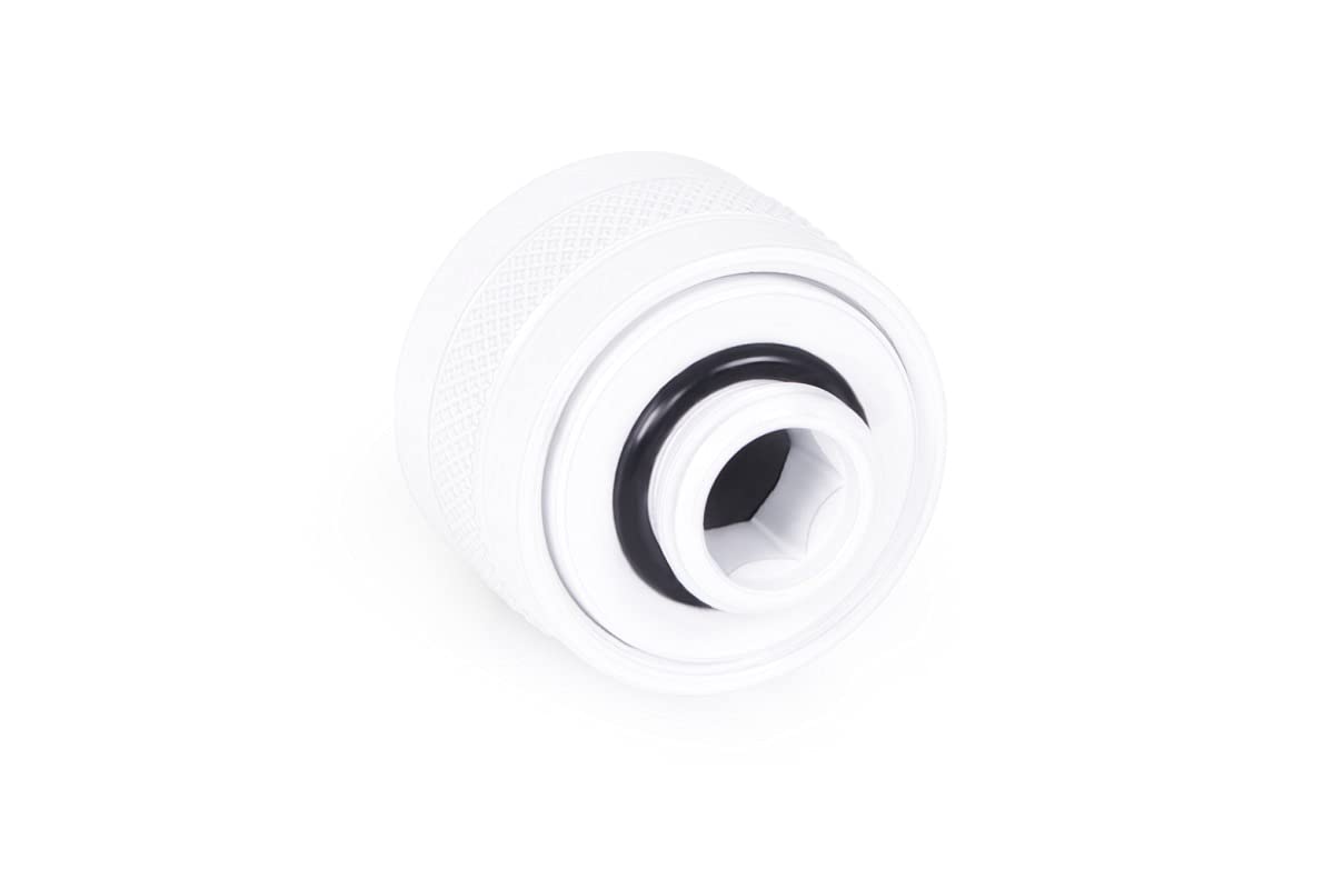 Alphacool 17484 Eiszapfen Pro 16Mm Hardtube Fitting G1/4 - White Sixpack