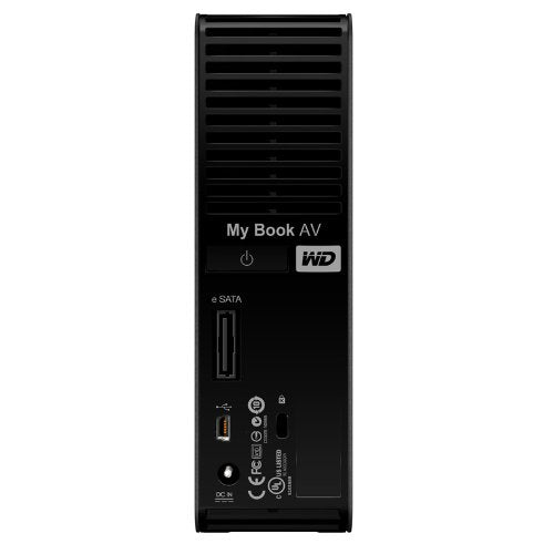 Wd 1Tb My Book Av Dvr Expander External Hard Drive   Usb 2.0   Wdbabt0010Hbk Nesn