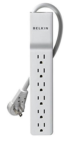 Belkin Be106001 06R 720J 6 Outlet Surge 6 Cord