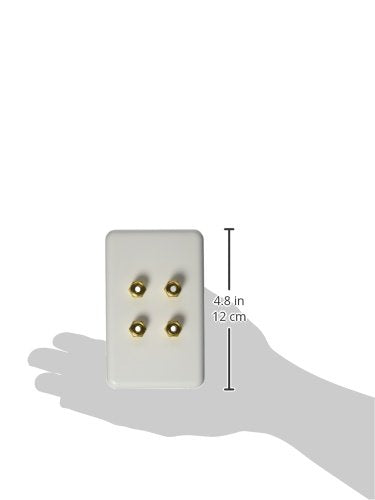 Siig Cb Au1212 S1Speaker Wire Wall Plate 2 Pairs