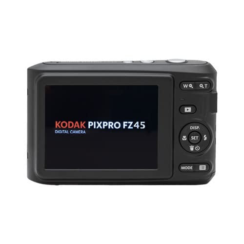 Kodak Pixpro Fz45 Digital Camera (Red) Bundle With 32Gb Class 10 Uhs-I U1 Sdhc Memory Card And Aa High-Performance Alkaline Batt
