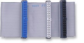 24 40-Pin 80-Wire Ultra Ata 2-Drive Ribbon Cable, Manhattan 332781