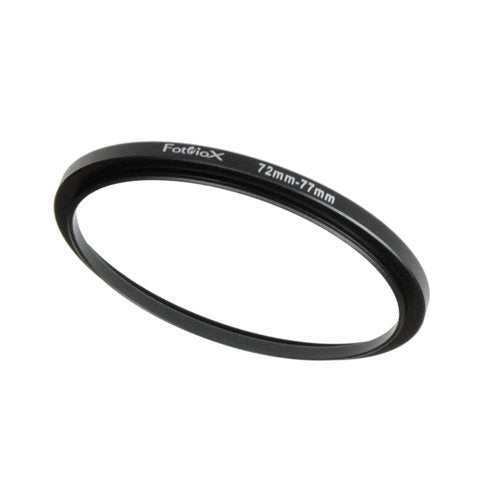 Fotodiox Metal Step Up Ring, Anodized Black Metal 72Mm-77Mm, 72-77 Mm