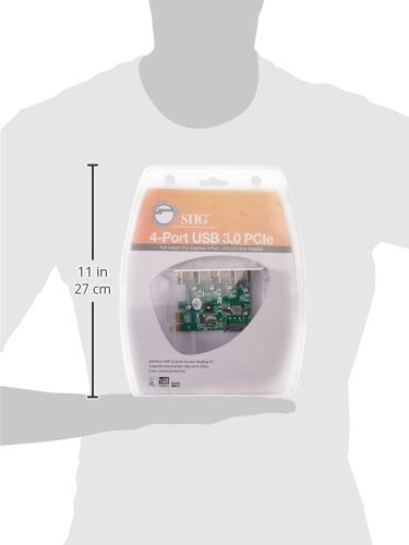 Siig 4 Port Usb 3.0 Pcie (Ju P40412 S1)