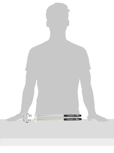 Vic Firth Corpsmaster Multi-Tenor Mallet -- X-Hard, X-Heavy Gauge Shaft