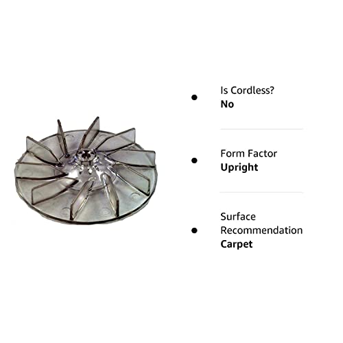 Sanitaire Upright Vacuum Cleaner Fan 20 8620 08