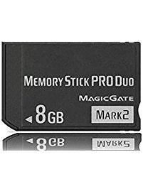Ms 8Gb Memory Stick Pro Duo (Mark2) Camera Memory Card