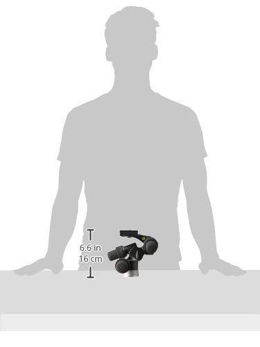 Manfrotto Digital Pro Geared Head, Camera Tripod Head, 3 Axis Movement, High Precision, Photography Equipment, Camera