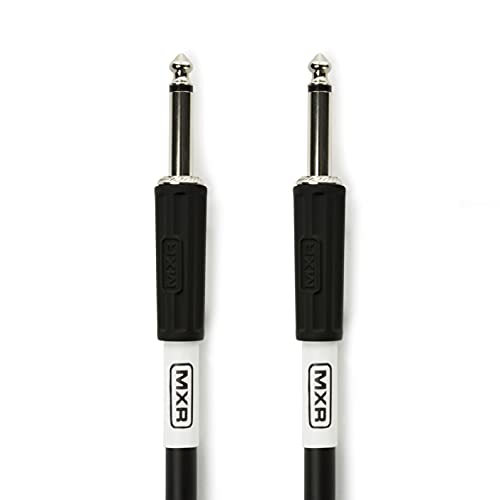 Jim Dunlop Mxr Standard Instrument Cable (Dcis10), Black, 10 Ft|3.1 M