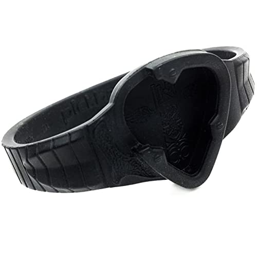Pickbandz Pro Pick Guitar Holder Silicone Wristband In Black Raven  M To L Fit  Designed To Hold Up To 7 Picks!