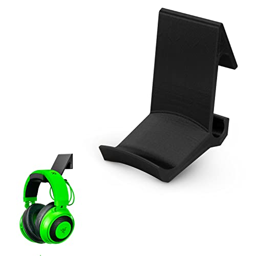 Brainwavz The Talon  Headphone Hanger Holder Stand  Designed For Gamers  Large Curved Headphone Band Bed & Cable Hook  Premi
