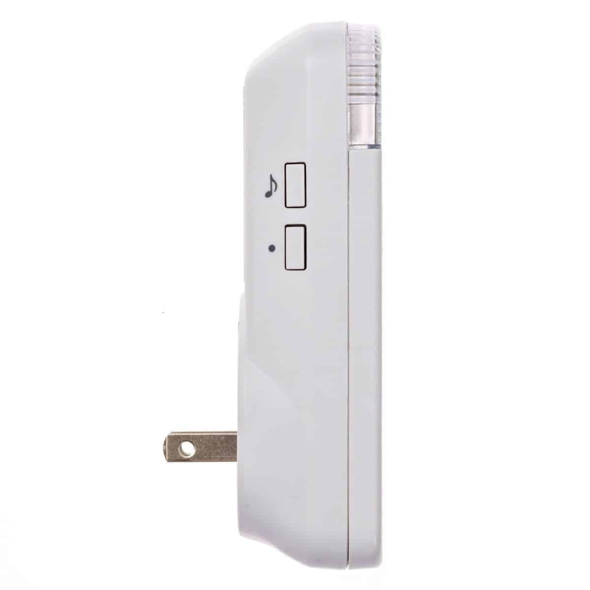 Safeguard Supply Add On Lra Dcrxs L Wireless Flashing Light Door Bell Receiver  Plug In Doorbell Receiver Compatible Only With S