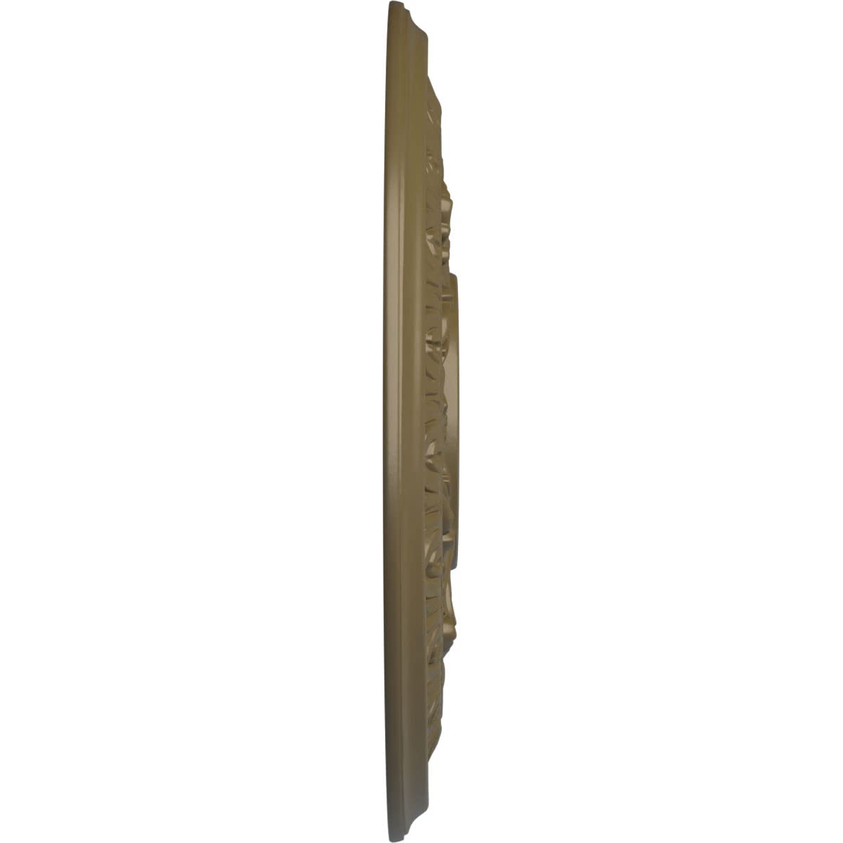 Ekena Millwork Cm15Bammf Baltimore Ceiling Medallion, 15 3/8''Od X 4 1/4''Id X 1 1/2''P, Hand Painted Mississippi Mud