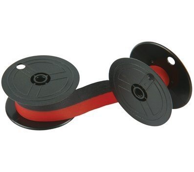 6 Pack Compatible Universal Calculator Spool Epc B / R Black And Red Ribbons, Works For Sharp El 1630 A, Sharp El 1630 G, Sharp 