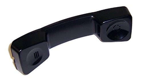 The Voip Lounge Black Handset With Curly Cord For Avaya Partner Euro Series 1 Phone 6 18 18D And 34D And Merlin Magix Series 440