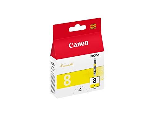 Canon 1 X Cli 8 For Pixma Ip4200, Yellow Ink Tank (Cnm0623B002) Category: Inkjet Printer Cartridges