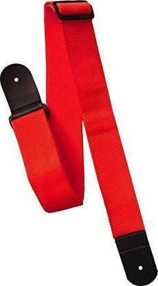 Music gallery guitar Polyester Strap (Red)