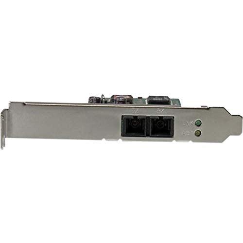 Startech.Com Pci Express (Pcie) Gigabit Ethernet Multimode Sc Fiber Network Card Adapter Nic   550M   Pcie Gbe Fiber Optic Netwo